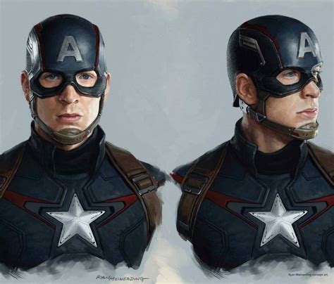 Avengers Age Of Ultron Concept Art Captain America Steve Rogers ...