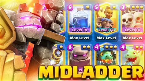 How To Escape Mid Ladder Clash Royale Youtube