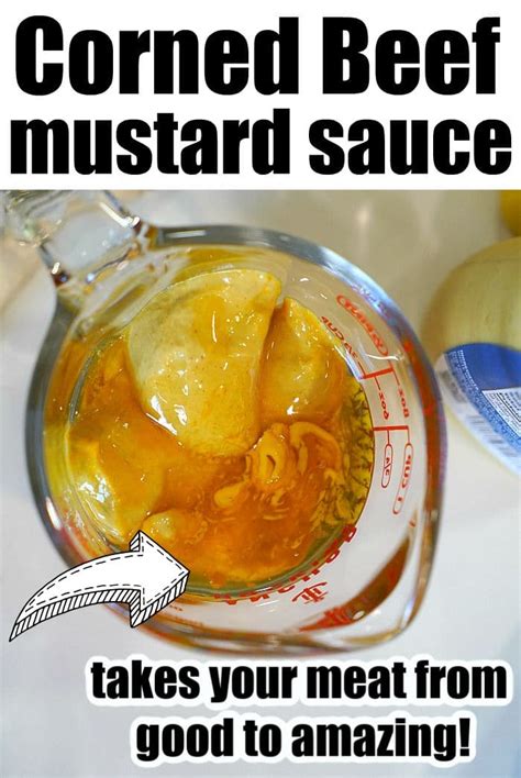 Simple Mustard Sauce For Corned Beef Pastrami Mustard Recipe