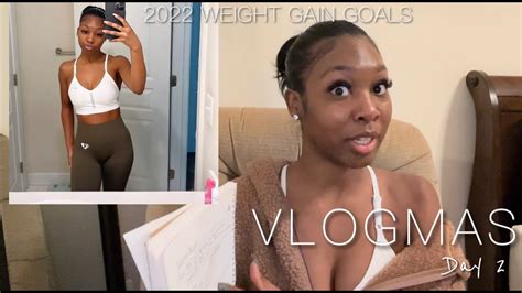 VLOGMAS DAY 2 CHIT CHAT HOW IM STARTING MY WEIGHT GAIN JOURNEY 2022