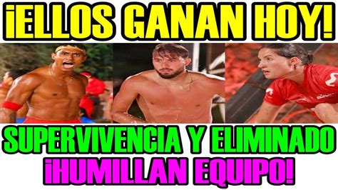 POR FIN FILTRAN QUIEN GANA LA SUPERVIVENCIA ELIMINADO Y HUMILLAN EQUIPO