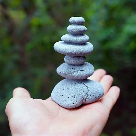 Amazon Medium Giant Rock Cairn 22 Inspirational Zen Garden Pile