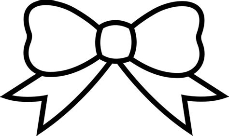 Bow Drawing | Bow Clipart | Bow Tie Template