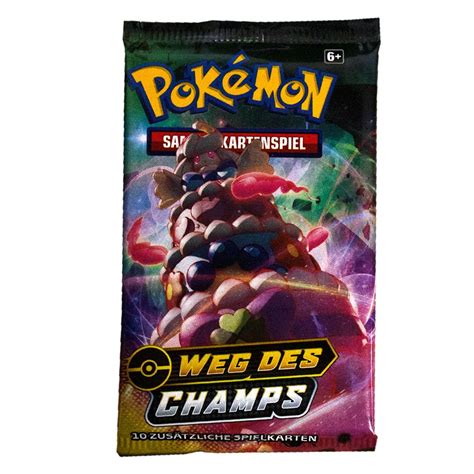 Pokemon Weg Des Champs 1 Boosterpack Kaufland De