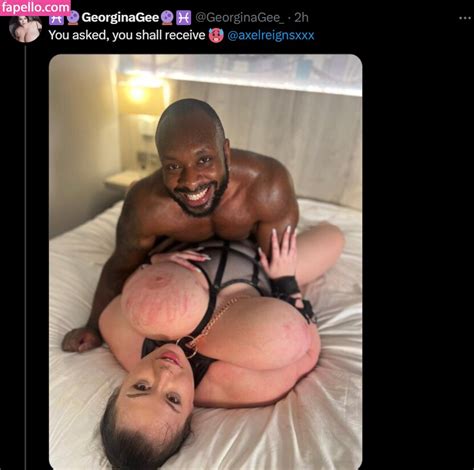 Georgina Gee Georginagee Georginagee Nude Leaked OnlyFans Photo