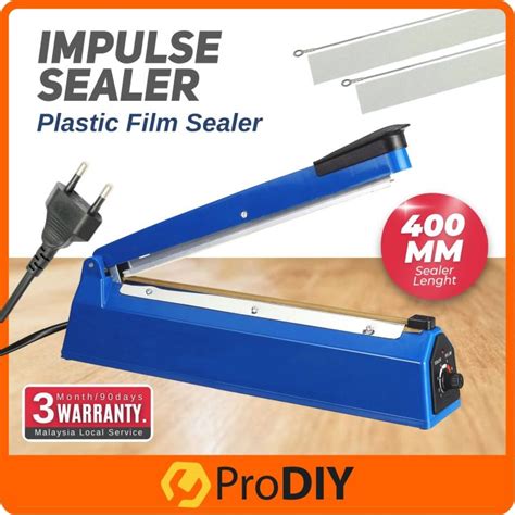 Prodiy Pfs 400 Impulse Sealer Plastic Sealer Machine Plastic Sealer