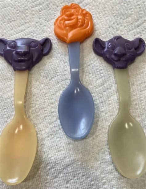 Lion King Color Changing Spoons Kelloggs 1994 Rnostalgia