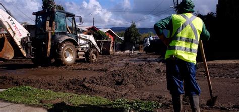 Un Aluvión En Chiguayante Y Decenas De Casas Afectadas Deja El Sistema