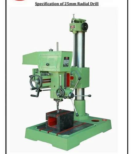 Geared Radial Drill Machine Radial Type Drilling Machine Manufacturer