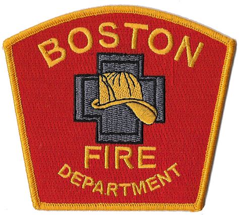 Boston Fire Department Patch | Eagle Emblems & Graphics