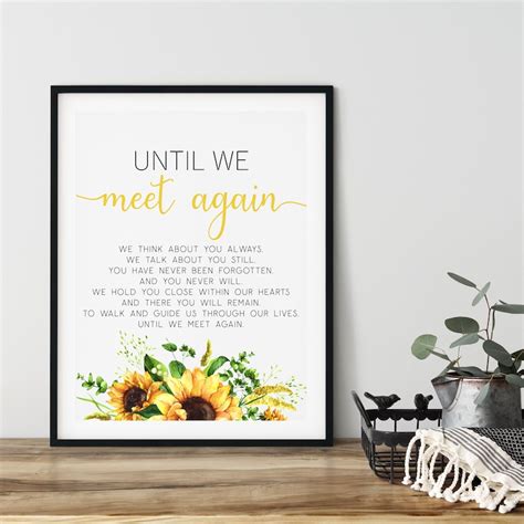 Until We Meet Again Poem Printable Printable Word Searches