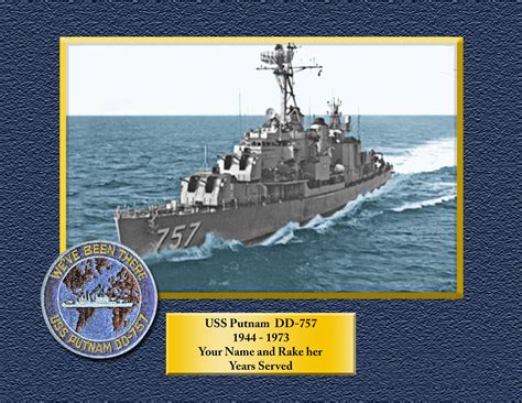 Uss Howard W Gilmore As 16 Custom Personalized 85 X 11 Print Etsy