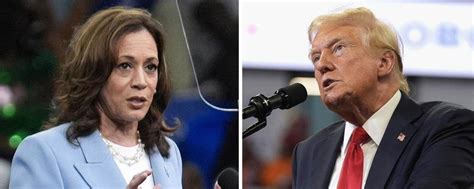 États Unis Kamala Harris et Donald Trump ont croisé le fer dans un