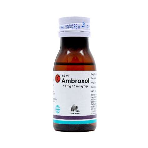 Jual Ambroxol 15 Mg Elixir Berno Farmaku