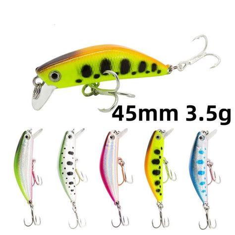 Topwin Mm G Abs Plastic Fishing Lure Sinking Wobbler Minnow Lures