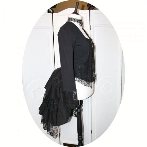 Demi Tournure Faux Cul Ou Bustle Steampunk Victorienne En Velours