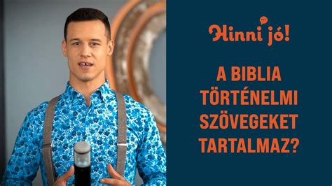 A Biblia T Rt Nelmi Sz Vegeket Tartalmaz Egypercesek Youtube