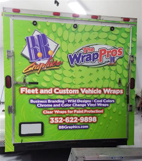 Bbg Trailer Back Bb Graphics And The Wrap Pros