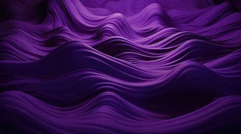 Premium AI Image | Purple Waves on Dark Background AI Generated