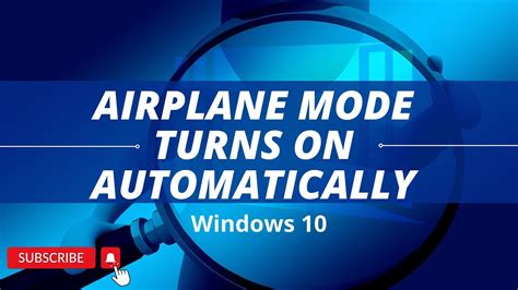 How To Fix Airplane Mode Turns On Automatically In Windows Youtube