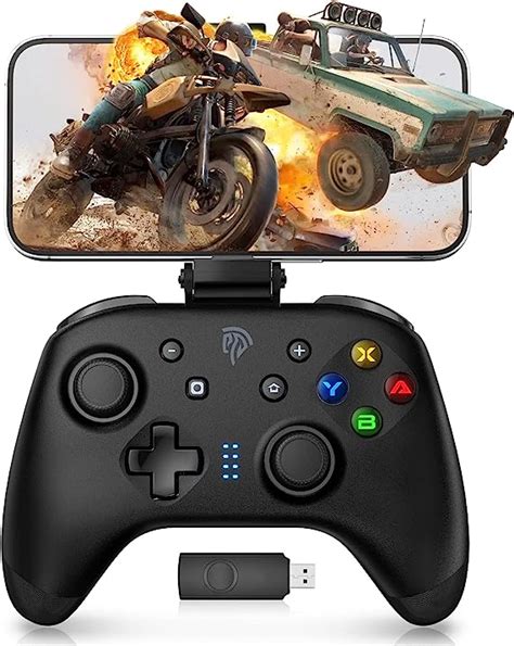 Manettes Switch Pc Sans Fil Avec Support De T L Phone Portable Easysmx