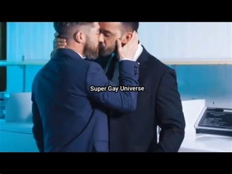 Gay Kiss Men With Beards And Suits YouTube