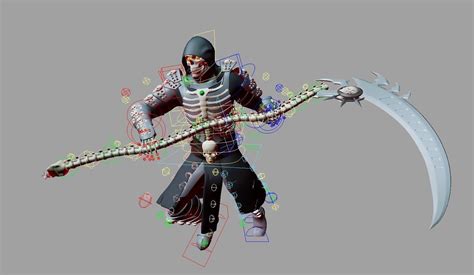 Grim Reaper 3d Model Cgtrader