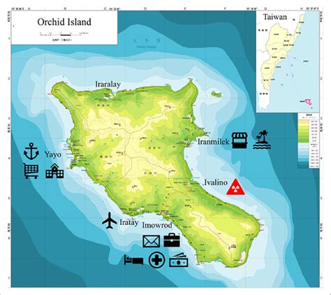 Distribution Of Municipal Infrastructure And Facilities On Orchid