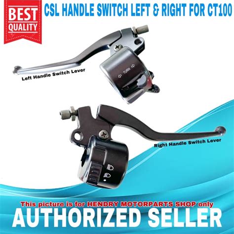 CSL Left And Right Handle Switch With Brake Lever For Kawasaki Bajaj