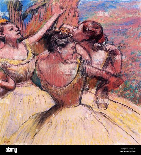 Three Dancers 1899 By Edgar Degas Stock Photo Alamy