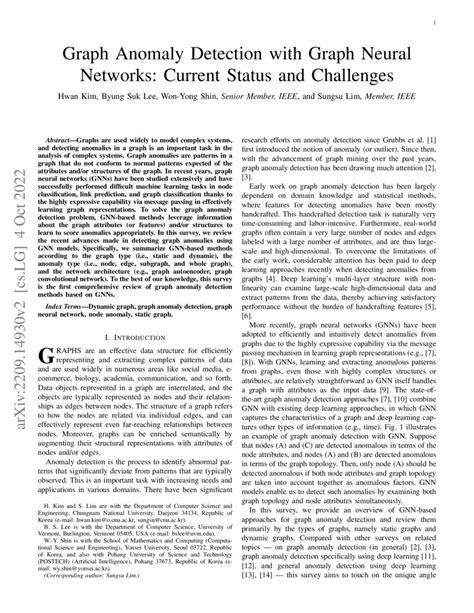 Graph Anomaly Detection With Graph Neural Networks Current Status And