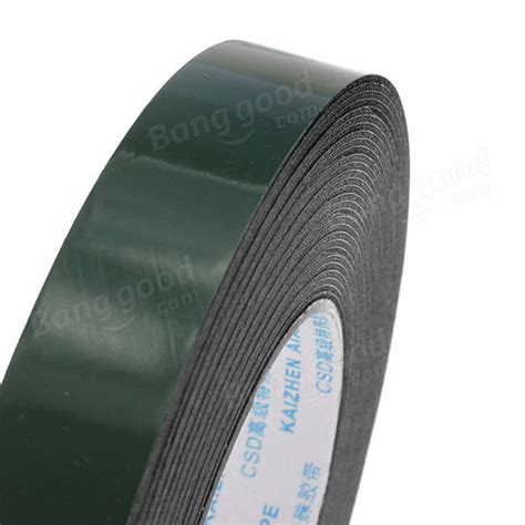 19mm X 10m Car Double Sided Foam Adhesive Tape Auto Truck Badge Trim