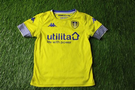 Leeds United Third Football Shirt Sponsored By Utilita