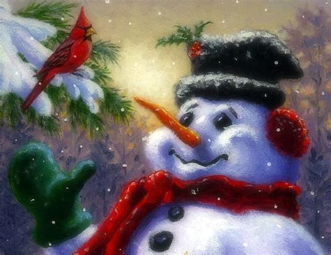 Solve Snowman jigsaw puzzle online with 30 pieces