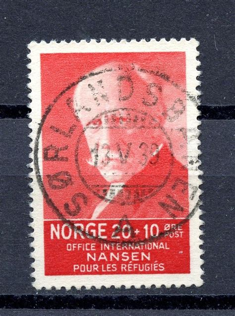 Frimerker Norge Nk Nansen Finn Torget