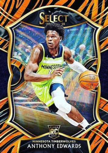 Panini Select Basketball Base Concourse Tiger Stripes Prizms