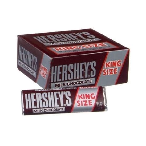 Hershey Milk Chocolate Bar King Size