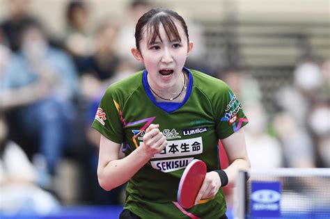 早田ひな 伊藤美誠をストレートで撃破し優勝！パリ五輪代表の座を大きく引き寄せる【卓球 全農cup】｜テレ東卓球news：テレ東