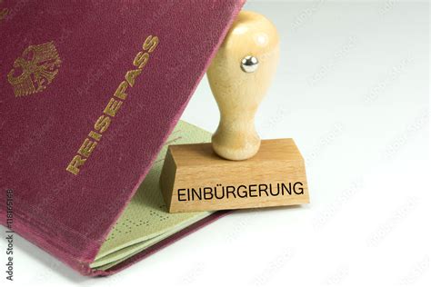 Einbürgerung in Deutschland Stock Photo Adobe Stock