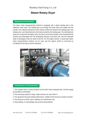 All Shandong Tianli Energy Co Ltd Catalogs And Technical Brochures