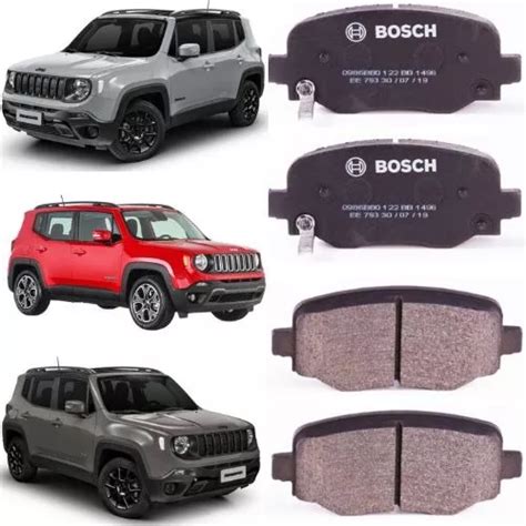 Pastilha Freio Traseira Jeep Renegade 2018 Original Bosch