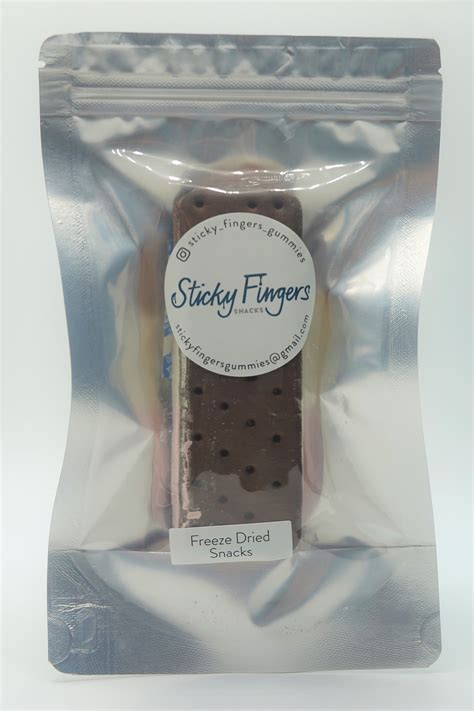 Neapolitan Ice Cream Sandwich Sticky Fingers Snacks Llc