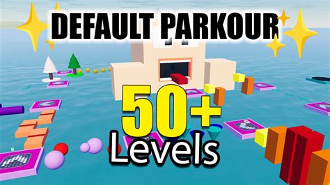 DEFAULT PARKOUR 50 Levels 3412 1617 5505 By Papuczilo Fortnite