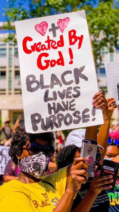 114 Protest Signs Ideas Black Lives Matter + iPhone Wallpaper Inspiration