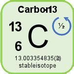 Carbon-13 - isotopic data and properties