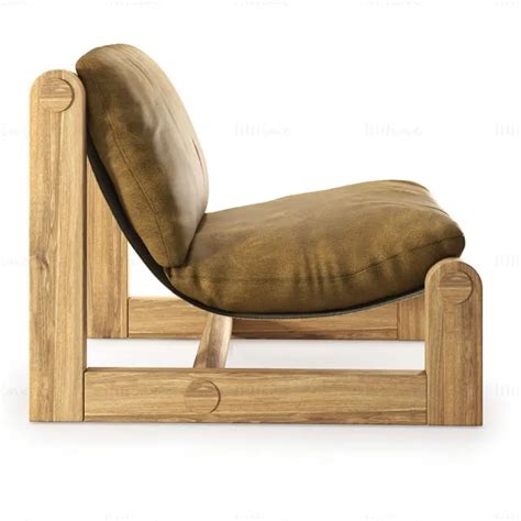 Sling Lounge Chair D Model By Jos Wohnen