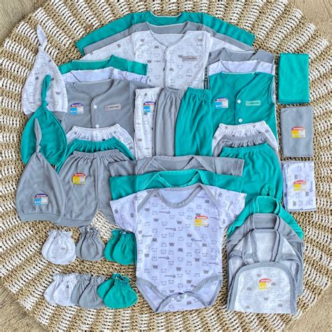 Jual 36 PCS Paket Hemat Baju Bayi Baru Lahir Paket Hemat Baby Paket