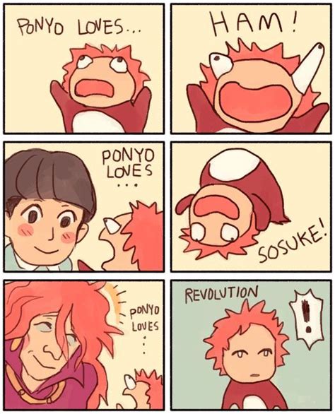 Ponyo Loves Revolution | Studio ghibli fanart, Studio ghibli art ...