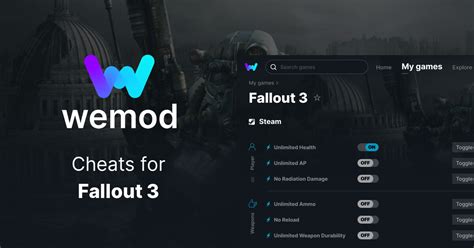 Fallout 3 Cheats & Trainers for PC | WeMod