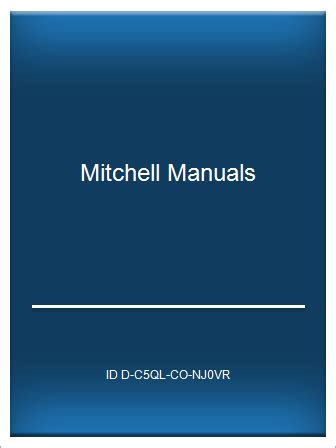 Mod E B O O K Pdf Mitchell Manuals Telegraph